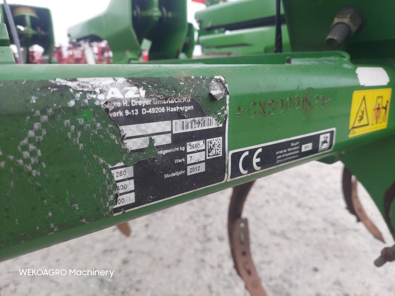 Zinkenrotor (Ackerbau) от тип Amazone Cenius 4002-T, Gebrauchtmaschine в Hammel (Снимка 16)