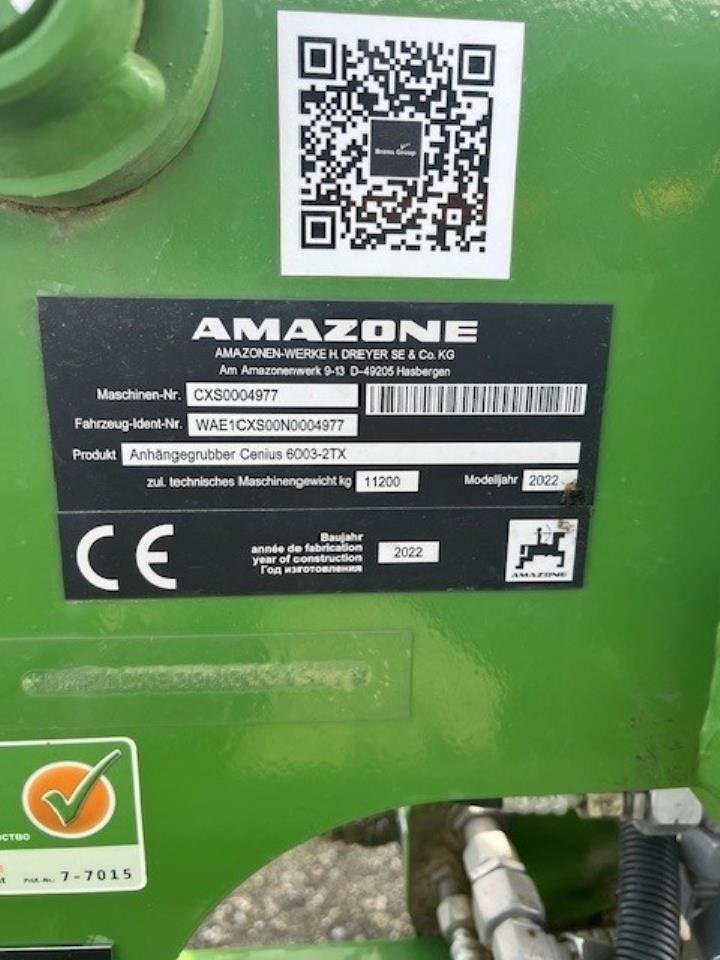 Zinkenrotor (Ackerbau) от тип Amazone CENIUS 6003-2TX, Gebrauchtmaschine в Maribo (Снимка 6)
