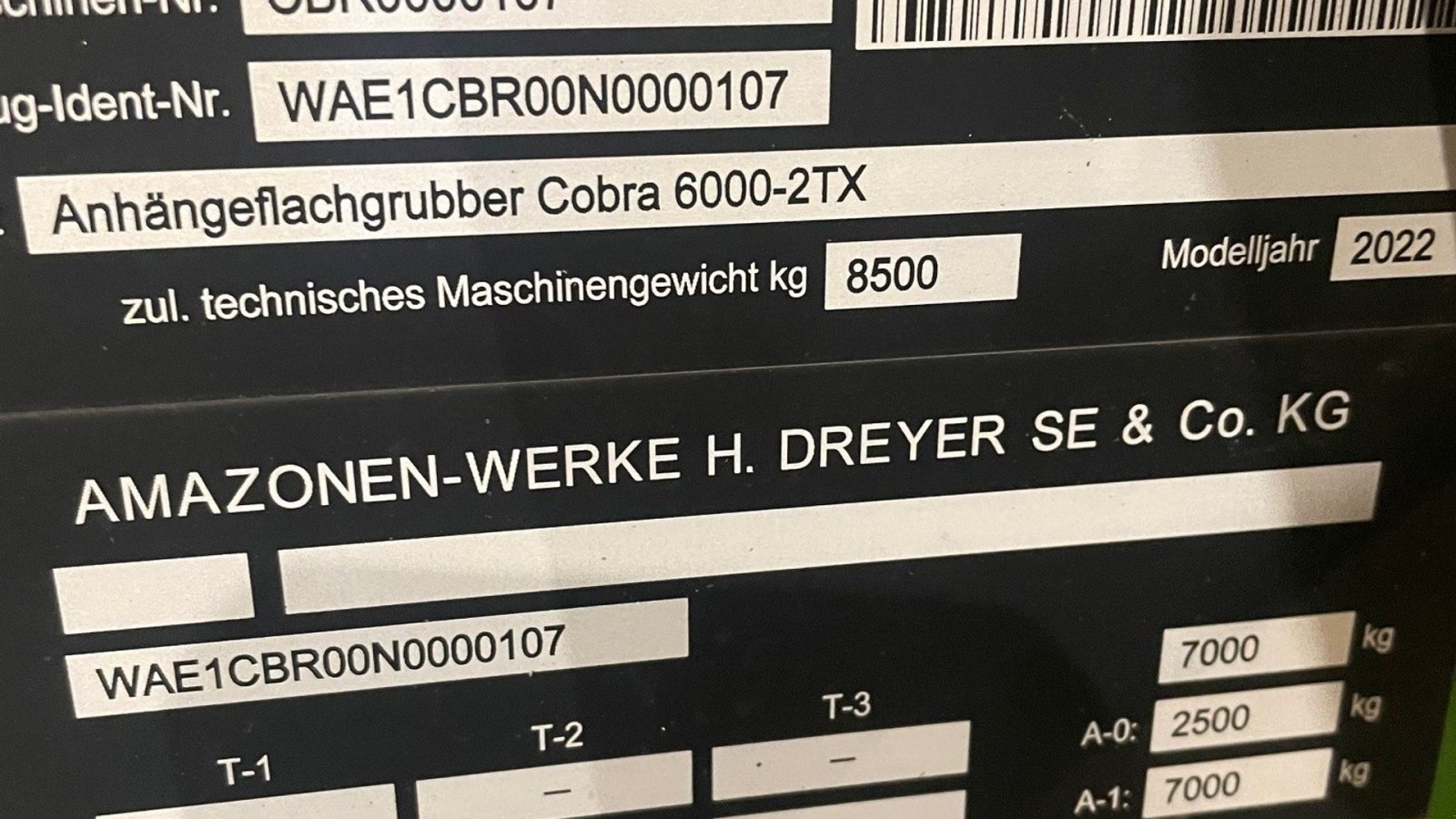 Zinkenrotor (Ackerbau) tipa Amazone Cobra 6000-2TX, Gebrauchtmaschine u Maribo (Slika 10)