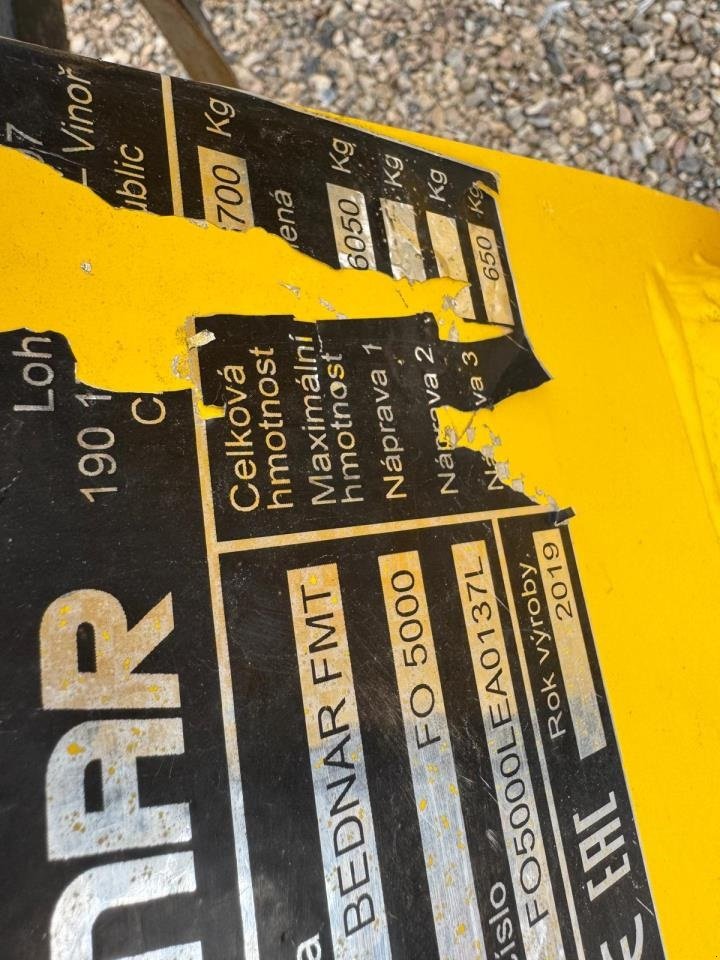 Zinkenrotor (Ackerbau) del tipo Bednar Fenix FO 5000, Gebrauchtmaschine In Næstved (Immagine 11)