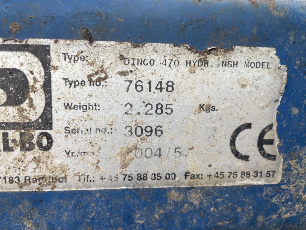 Zinkenrotor (Ackerbau) typu Dalbo DINCO 470, Gebrauchtmaschine v Grindsted (Obrázek 5)