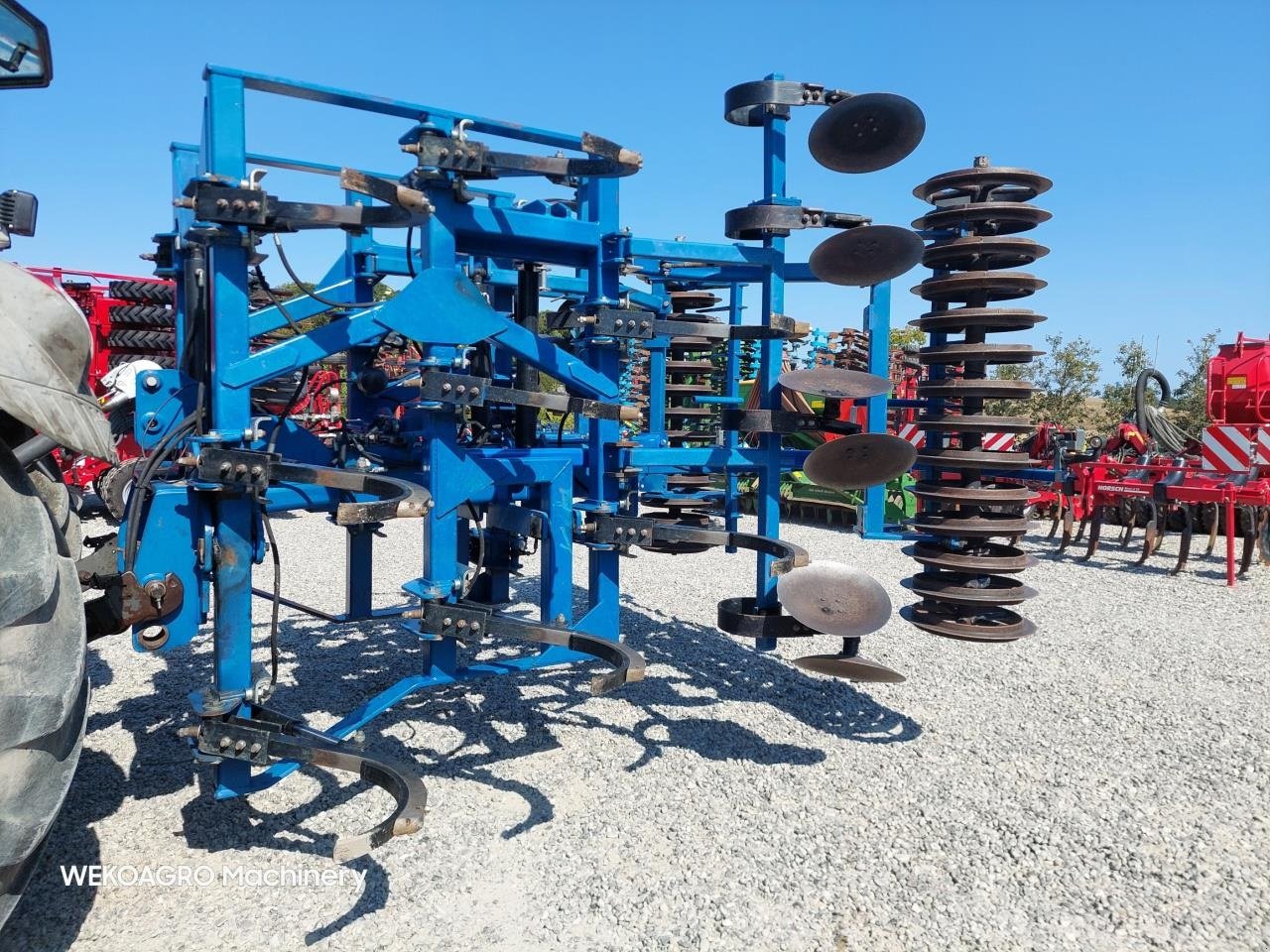 Zinkenrotor (Ackerbau) of the type Dalbo Trimax Plus 410 med opklap, Gebrauchtmaschine in Hammel (Picture 12)