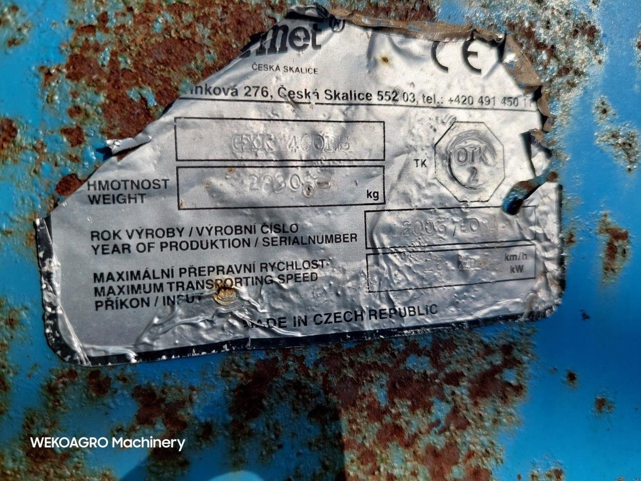 Zinkenrotor (Ackerbau) от тип Farmet GX 460 NS, Gebrauchtmaschine в Hammel (Снимка 16)