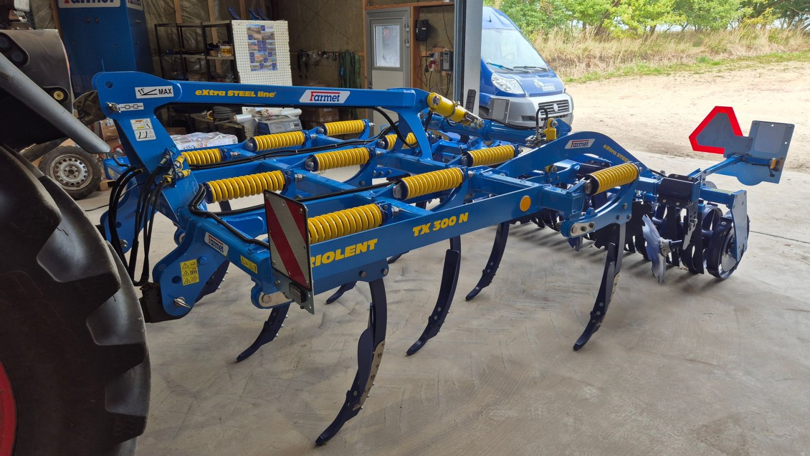 Zinkenrotor (Ackerbau) vrste Farmet Triolent TX 300 N dybdeharve med alt i udstyr, Gebrauchtmaschine v Skjern (Slika 2)