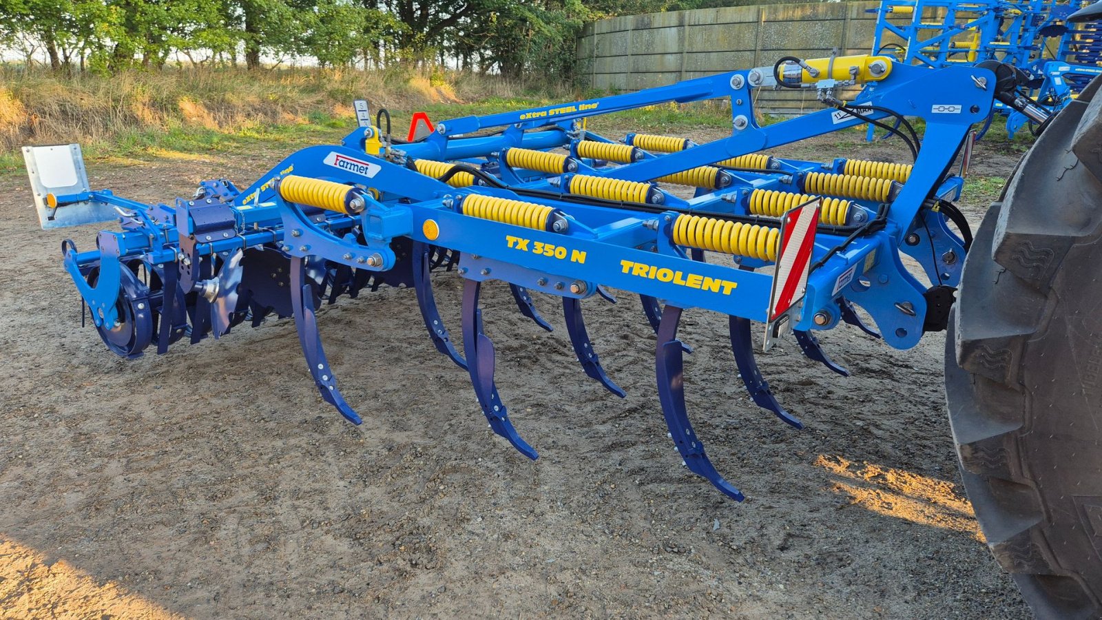 Zinkenrotor (Ackerbau) del tipo Farmet Triolent TX 350 N dybdeharve med alt i udstyr, Gebrauchtmaschine In Skjern (Immagine 5)