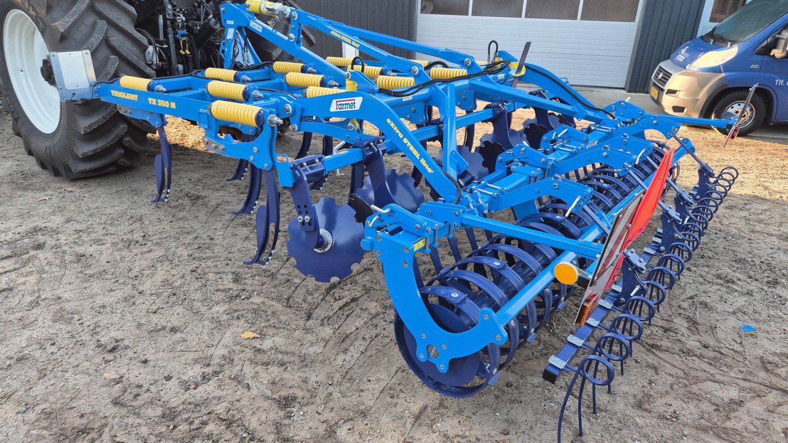 Zinkenrotor (Ackerbau) del tipo Farmet Triolent TX 350 N dybdeharve med alt i udstyr, Gebrauchtmaschine In Skjern (Immagine 1)