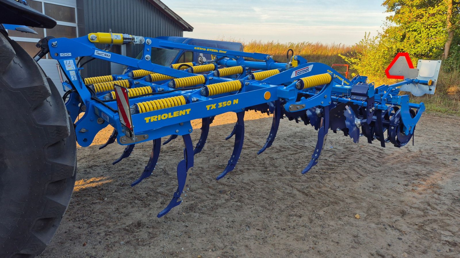 Zinkenrotor (Ackerbau) del tipo Farmet Triolent TX 350 N dybdeharve med alt i udstyr, Gebrauchtmaschine In Skjern (Immagine 3)