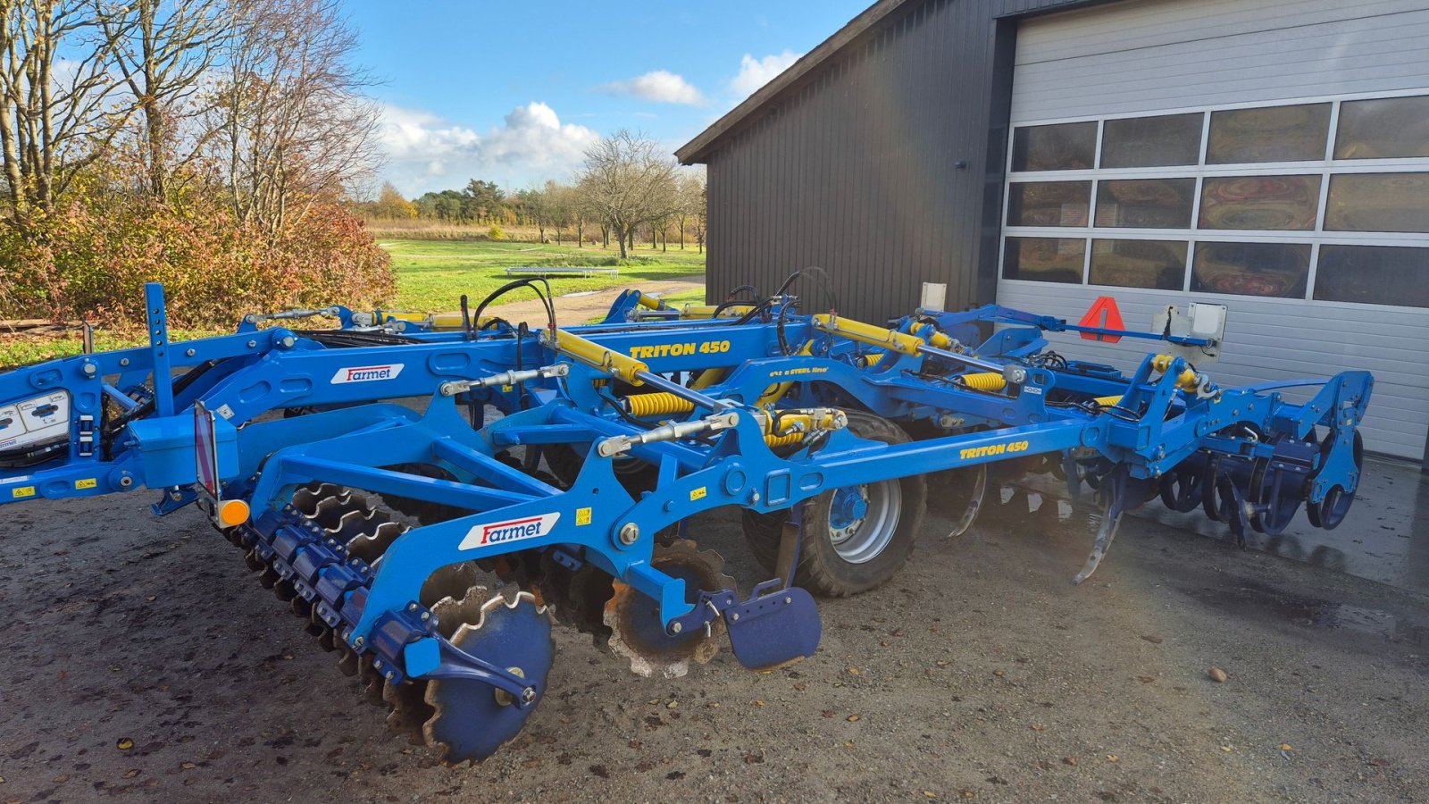 Zinkenrotor (Ackerbau) des Typs Farmet Triton 450, Gebrauchtmaschine in Skjern (Bild 3)