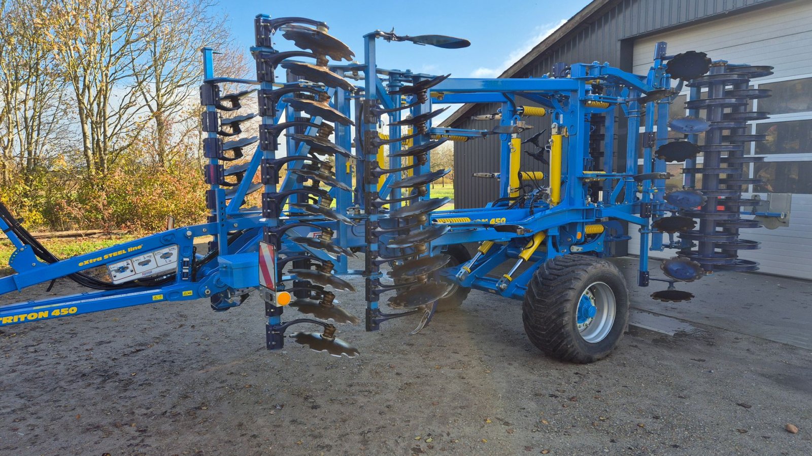 Zinkenrotor (Ackerbau) des Typs Farmet Triton 450, Gebrauchtmaschine in Skjern (Bild 1)