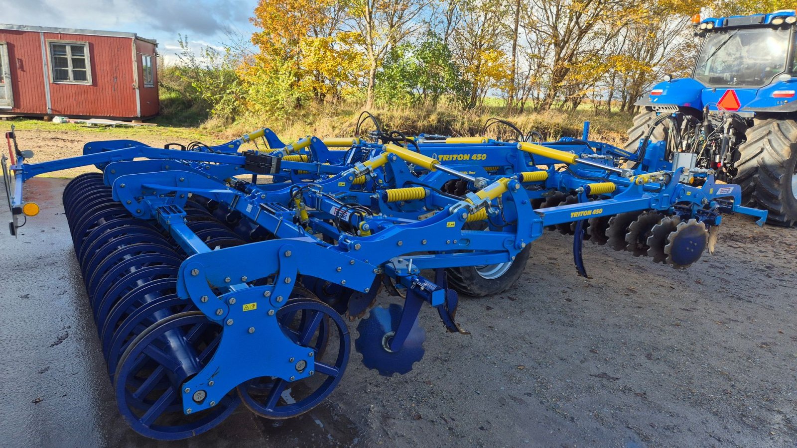 Zinkenrotor (Ackerbau) des Typs Farmet Triton 450, Gebrauchtmaschine in Skjern (Bild 4)