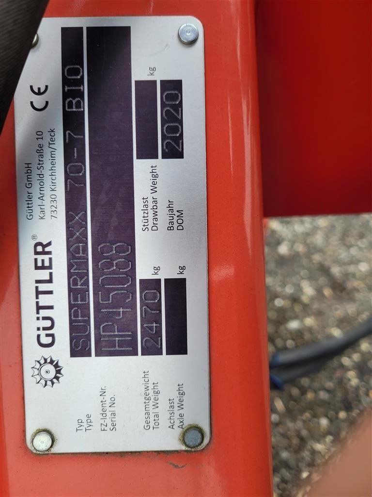 Zinkenrotor (Ackerbau) of the type Güttler SuperMaxx 70-7 Bio, Gebrauchtmaschine in Assens (Picture 6)