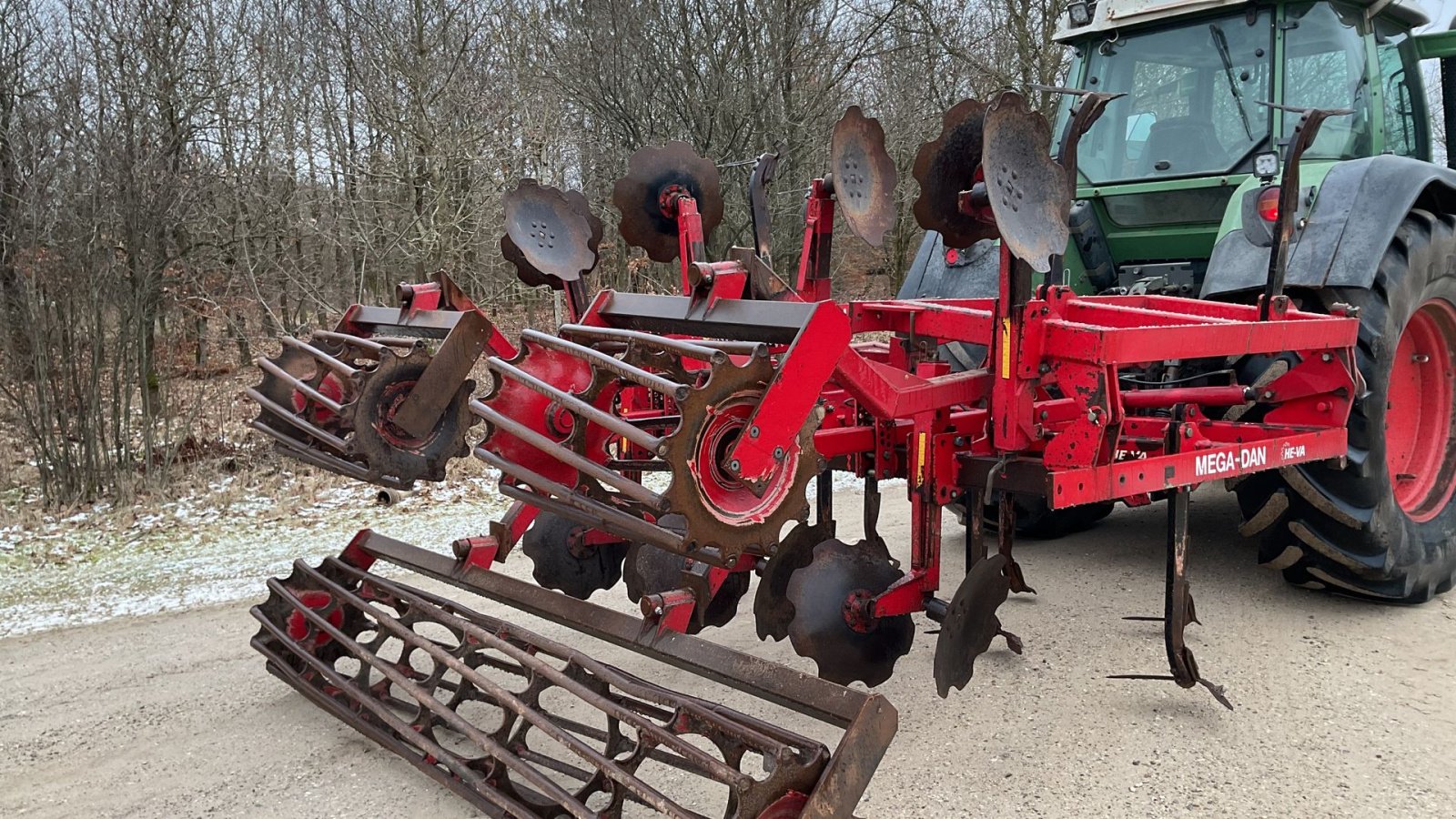 Zinkenrotor (Ackerbau) типа HE-VA Mega-dan mk 2, Gebrauchtmaschine в Bording (Фотография 6)