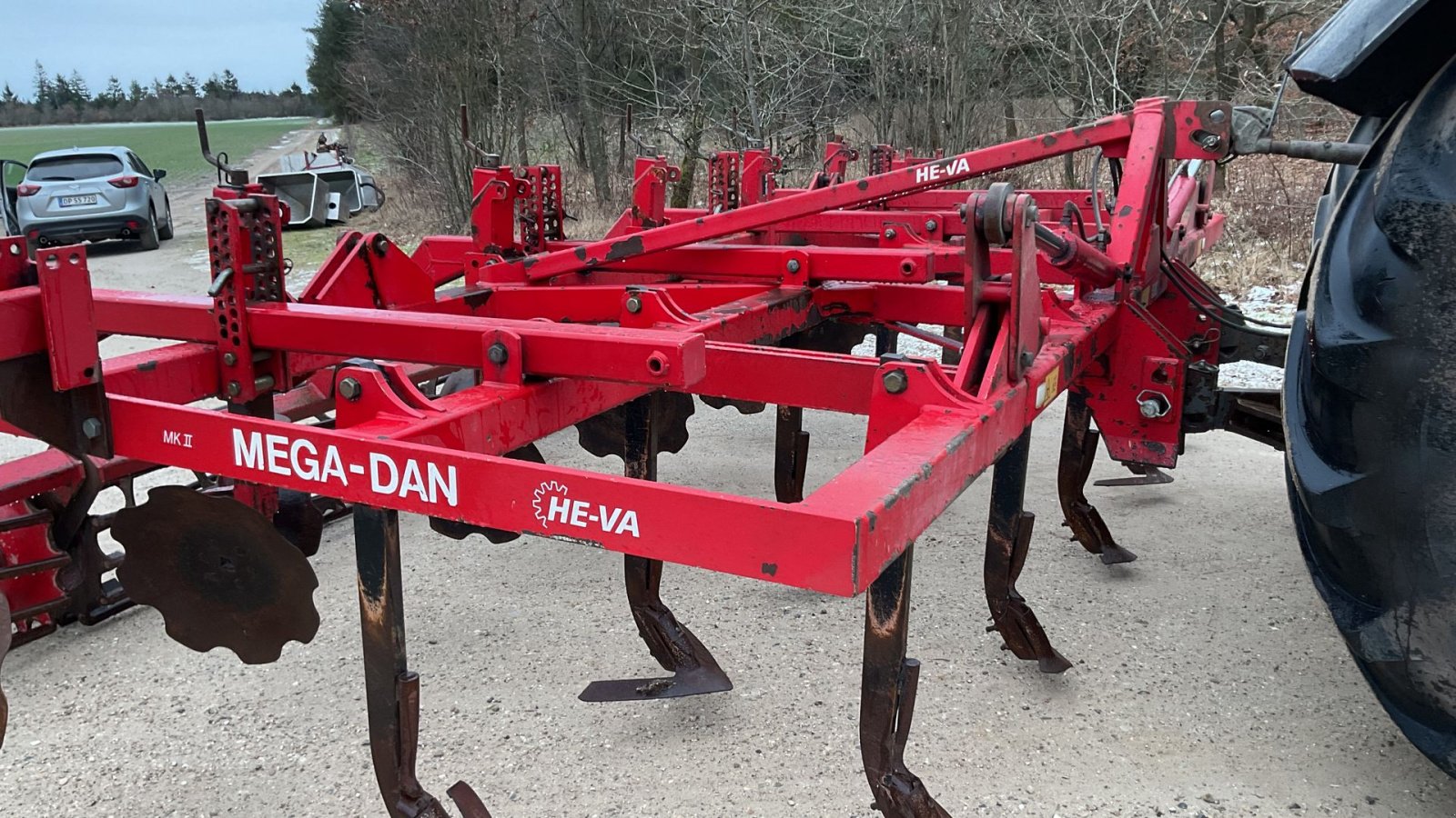 Zinkenrotor (Ackerbau) типа HE-VA Mega-dan mk 2, Gebrauchtmaschine в Bording (Фотография 5)