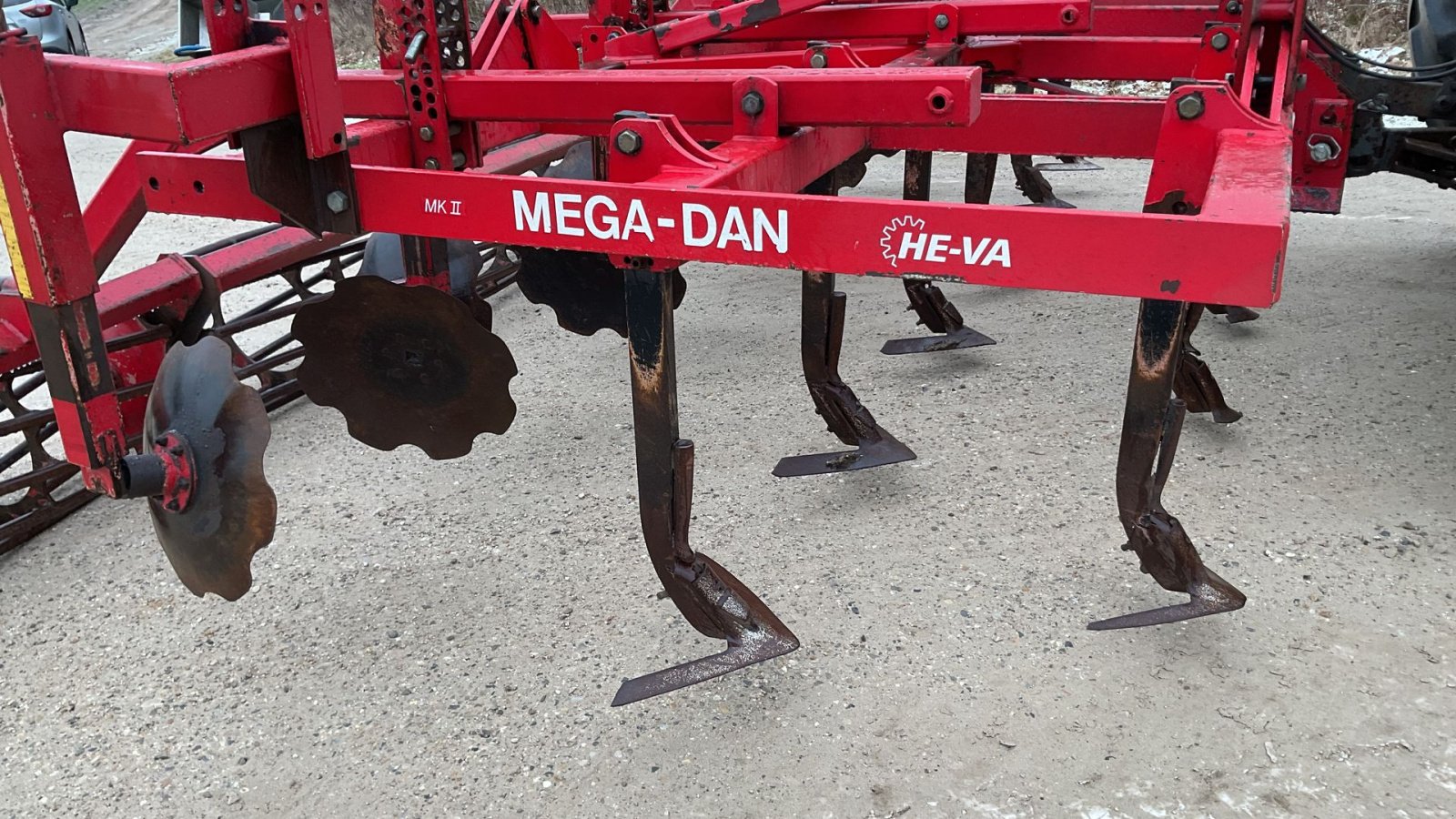 Zinkenrotor (Ackerbau) типа HE-VA Mega-dan mk 2, Gebrauchtmaschine в Bording (Фотография 2)