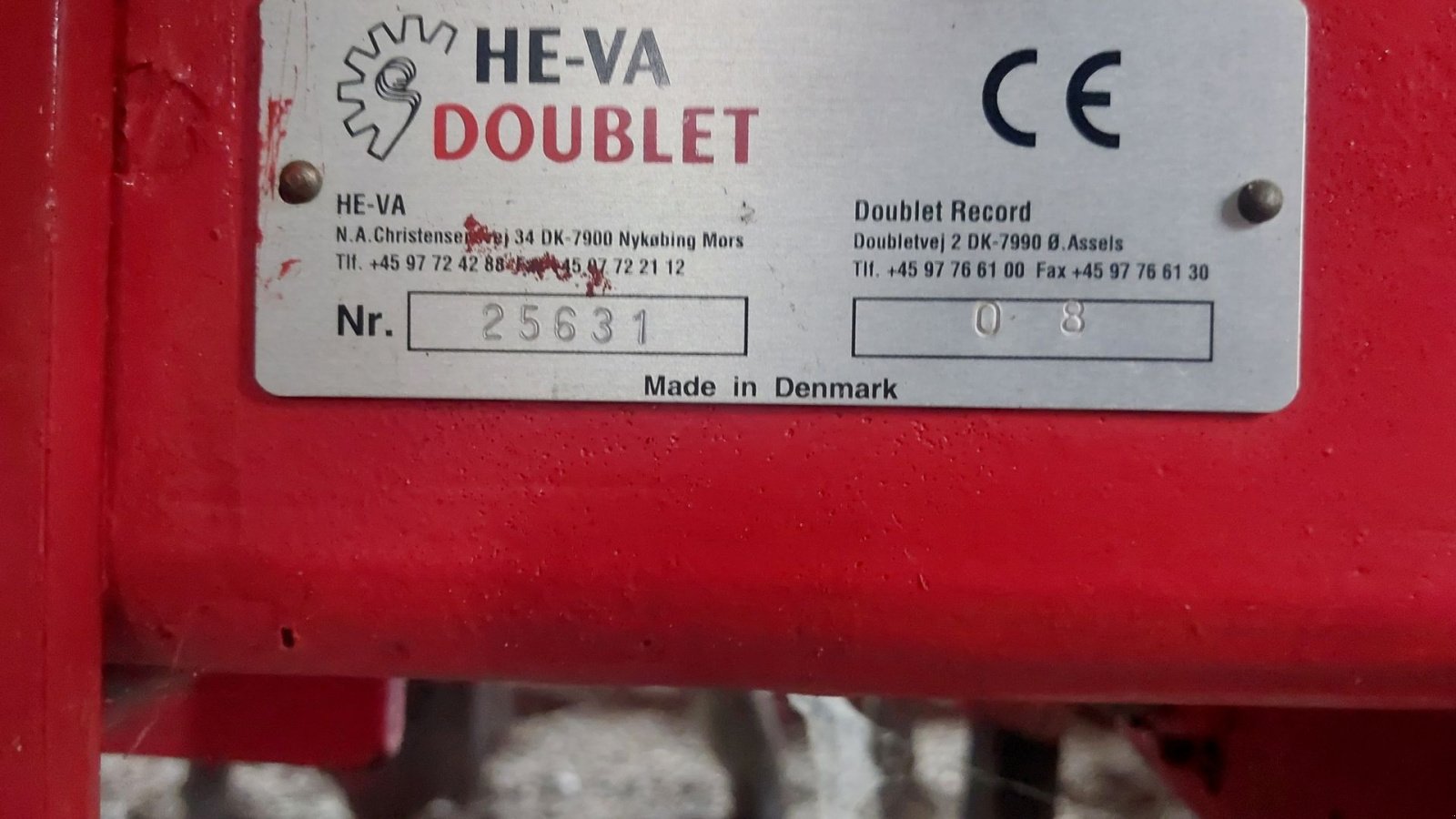 Zinkenrotor (Ackerbau) of the type HE-VA MEGA DAN MK 2, Gebrauchtmaschine in Rønnede (Picture 6)