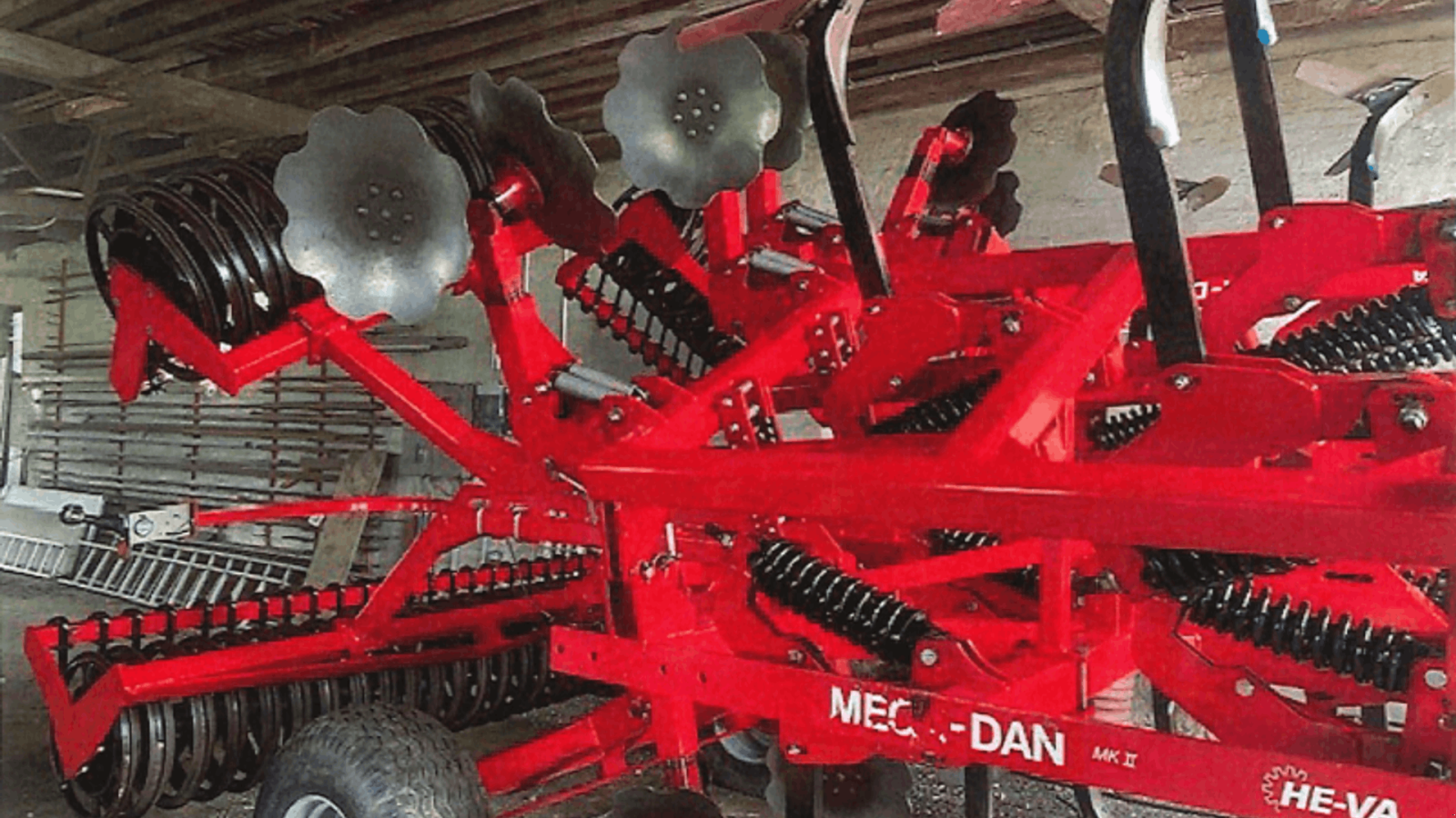 Zinkenrotor (Ackerbau) of the type HE-VA MEGA DAN MK 2, Gebrauchtmaschine in Rønnede (Picture 3)