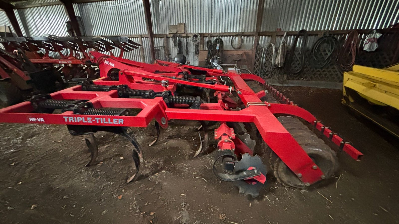 Zinkenrotor (Ackerbau) от тип HE-VA Triple-Tiller 3.5 m. dybdeharve Kraftig, Gebrauchtmaschine в Roslev (Снимка 2)