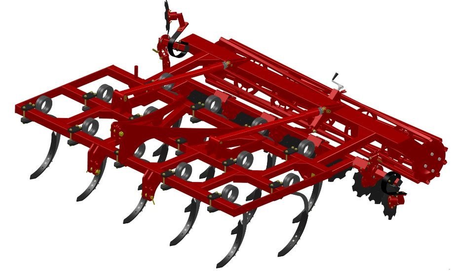 Zinkenrotor (Ackerbau) des Typs HE-VA Triple-Tiller 4m liftop. fast, Gebrauchtmaschine in Thisted (Bild 1)