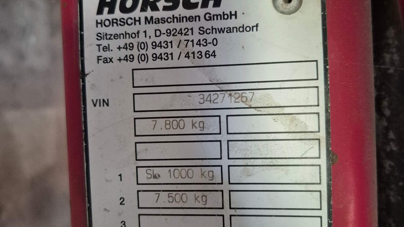 Zinkenrotor (Ackerbau) des Typs Horsch Terrano 12 FG, Gebrauchtmaschine in Skjern (Bild 5)