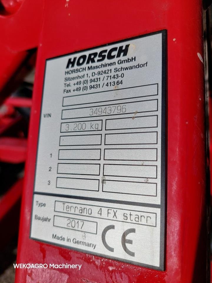 Zinkenrotor (Ackerbau) tipa Horsch Terrano 4 FX STARR, Gebrauchtmaschine u Hammel (Slika 14)