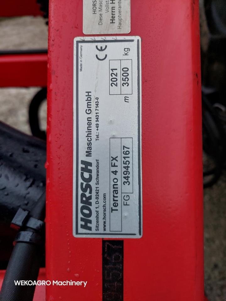 Zinkenrotor (Ackerbau) van het type Horsch Terrano 4 FX, Gebrauchtmaschine in Hammel (Foto 15)