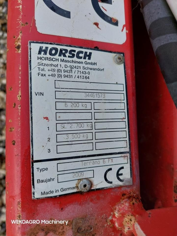 Zinkenrotor (Ackerbau) typu Horsch Terrano 6 FX med DouDrill, Gebrauchtmaschine v Hammel (Obrázek 16)