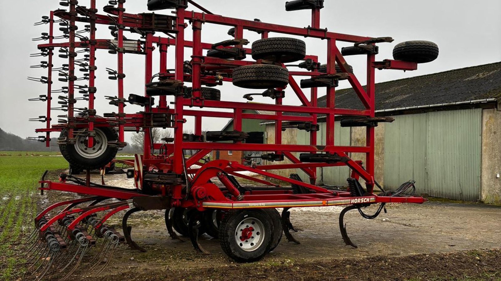 Zinkenrotor (Ackerbau) типа Horsch Terrano 8 FG Meget velholdt, Gebrauchtmaschine в Skjern (Фотография 4)