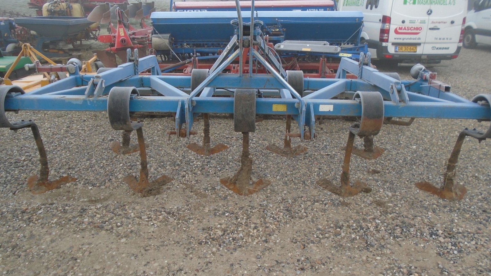 Zinkenrotor (Ackerbau) типа Köckerling 4 Mtr Stubharve 9 Tands m/ Jævner & Pakkevalse bag, Gebrauchtmaschine в Viborg (Фотография 3)