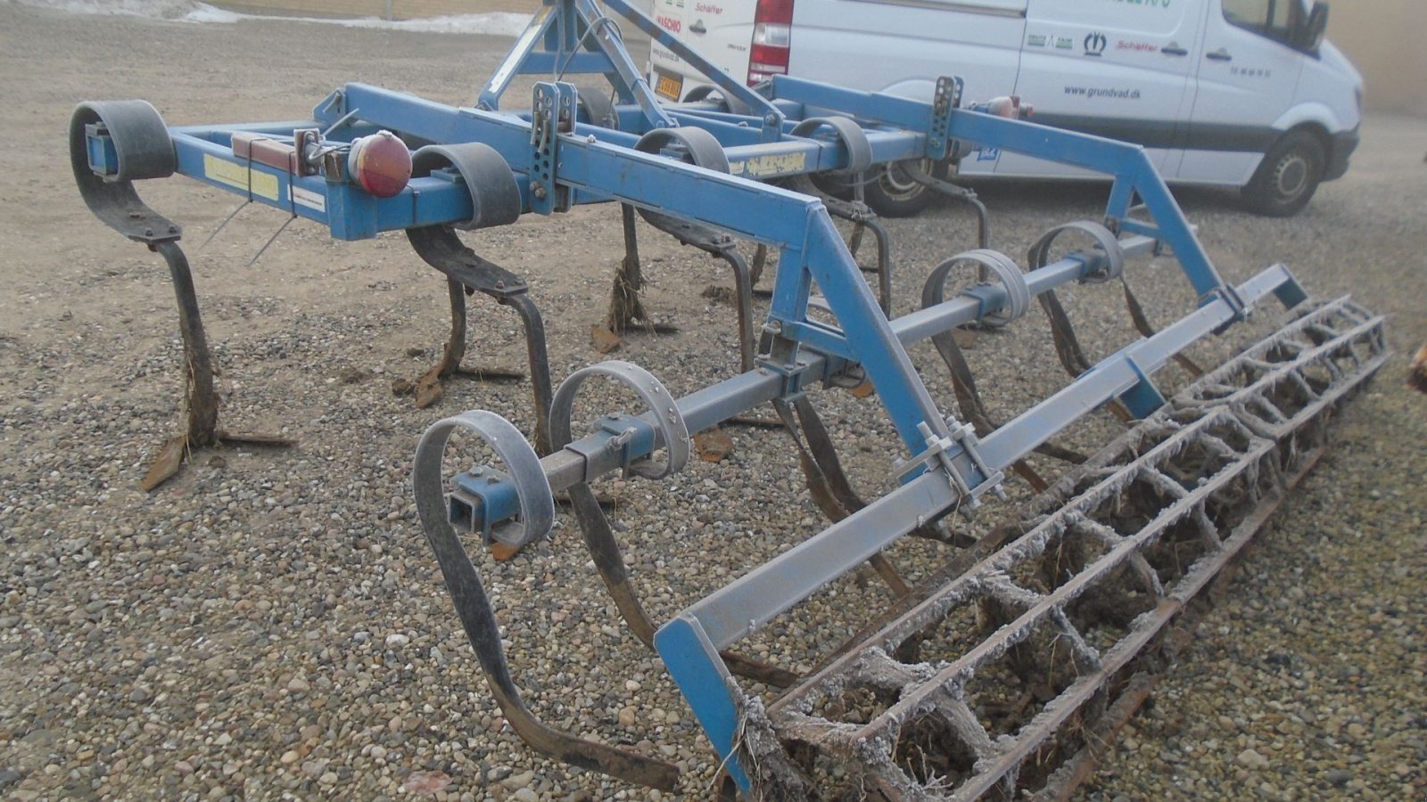 Zinkenrotor (Ackerbau) типа Köckerling 4 Mtr Stubharve 9 Tands m/ Jævner & Pakkevalse bag, Gebrauchtmaschine в Viborg (Фотография 1)