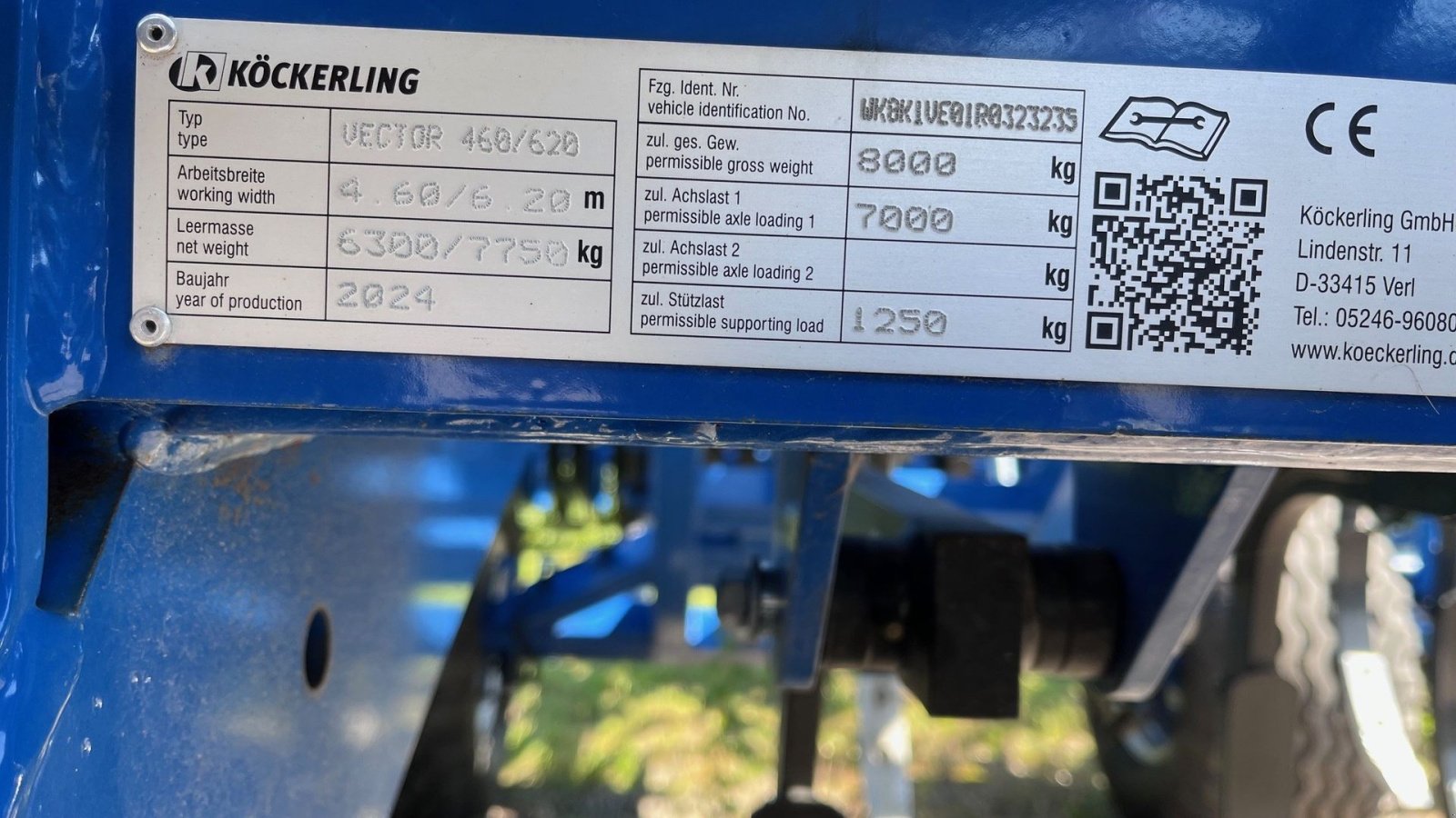 Zinkenrotor (Ackerbau) tipa Köckerling VECTOR 460 Vactor 460/620, Gebrauchtmaschine u Sakskøbing (Slika 5)