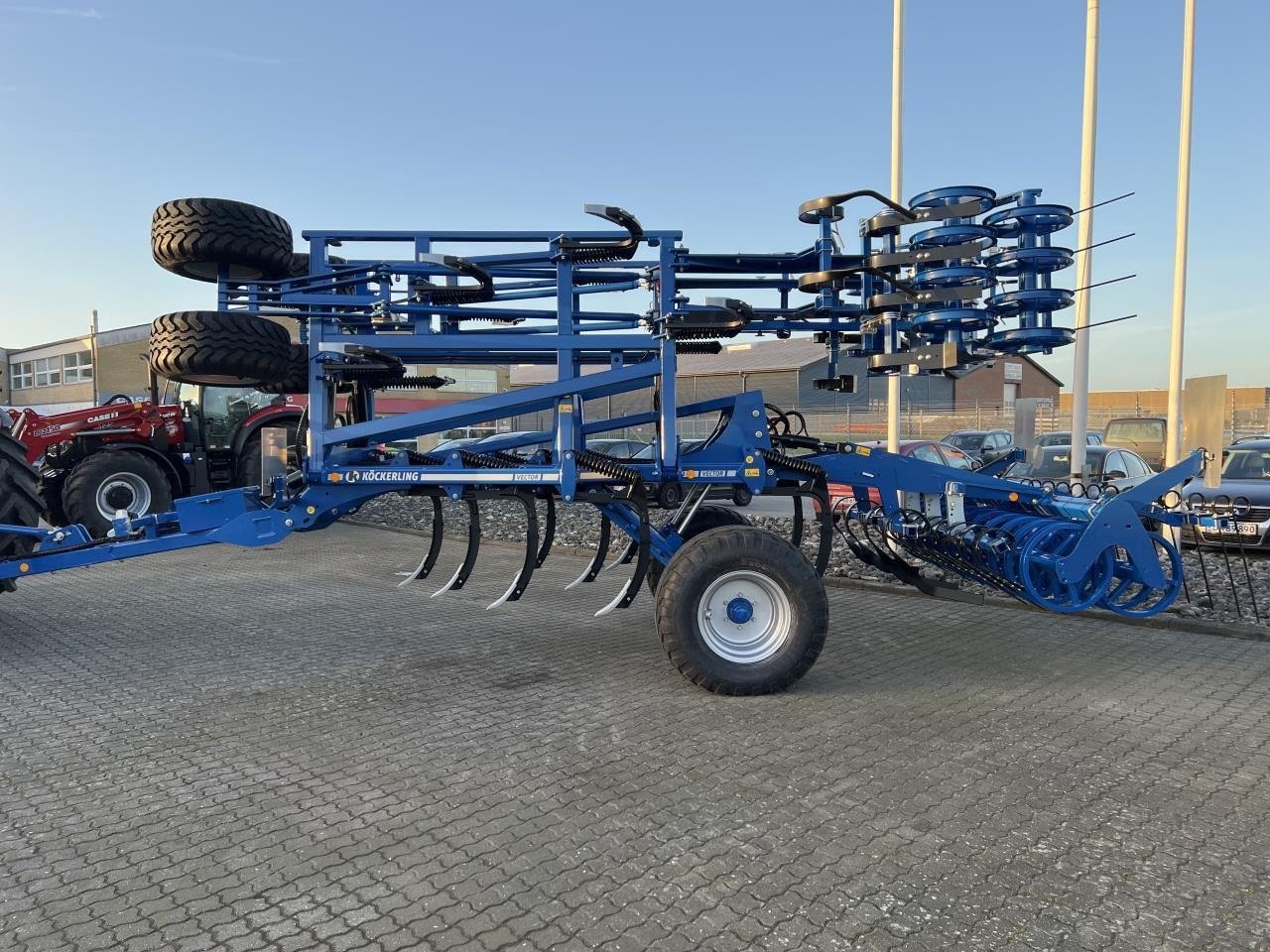 Zinkenrotor (Ackerbau) Türe ait Köckerling VECTOR 620, Gebrauchtmaschine içinde Viborg (resim 2)