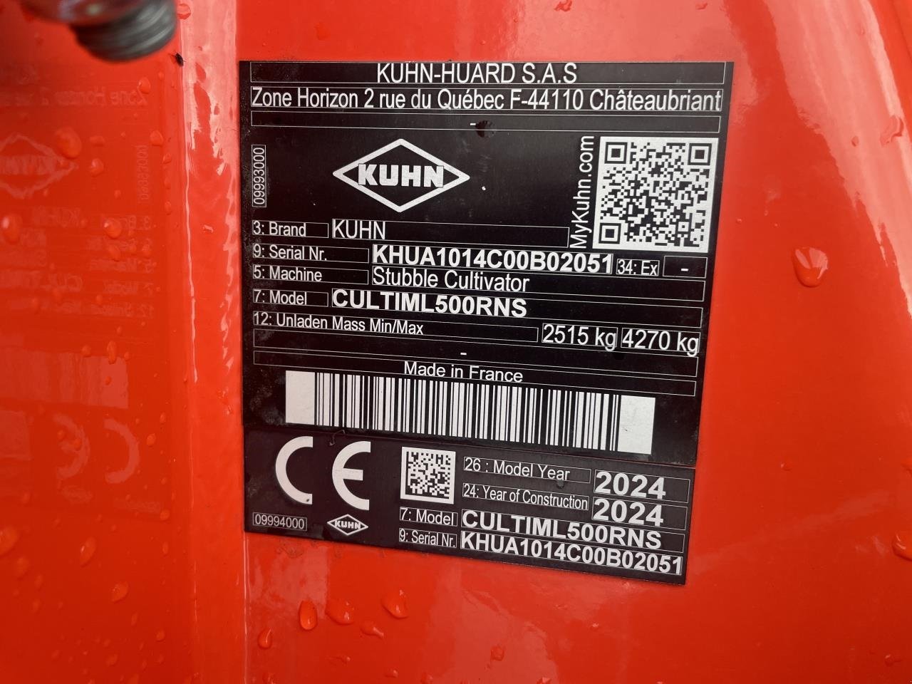 Zinkenrotor (Ackerbau) Türe ait Kuhn CULTIMER L 500 R, Gebrauchtmaschine içinde Randers SV (resim 4)