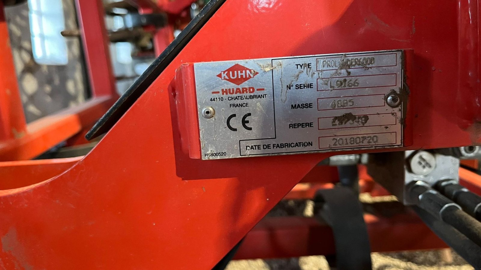 Zinkenrotor (Ackerbau) от тип Kuhn Prolander 6000 Med såmaskine og Efterharve, Gebrauchtmaschine в Løgstør (Снимка 11)