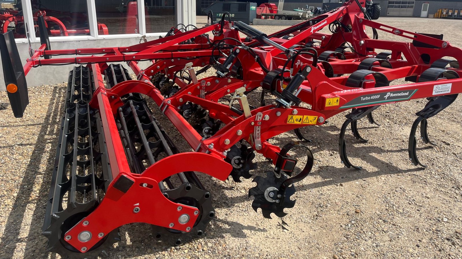Zinkenrotor (Ackerbau) типа Kverneland Turbo 4000F, Stubharve, Gebrauchtmaschine в Spøttrup (Фотография 5)