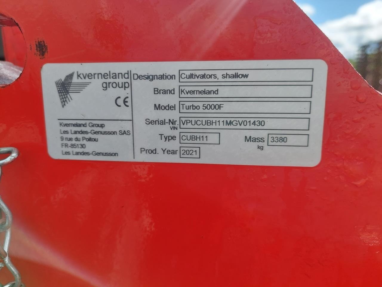 Zinkenrotor (Ackerbau) tipa Kverneland Turbo 5000F, Gebrauchtmaschine u Hammel (Slika 16)