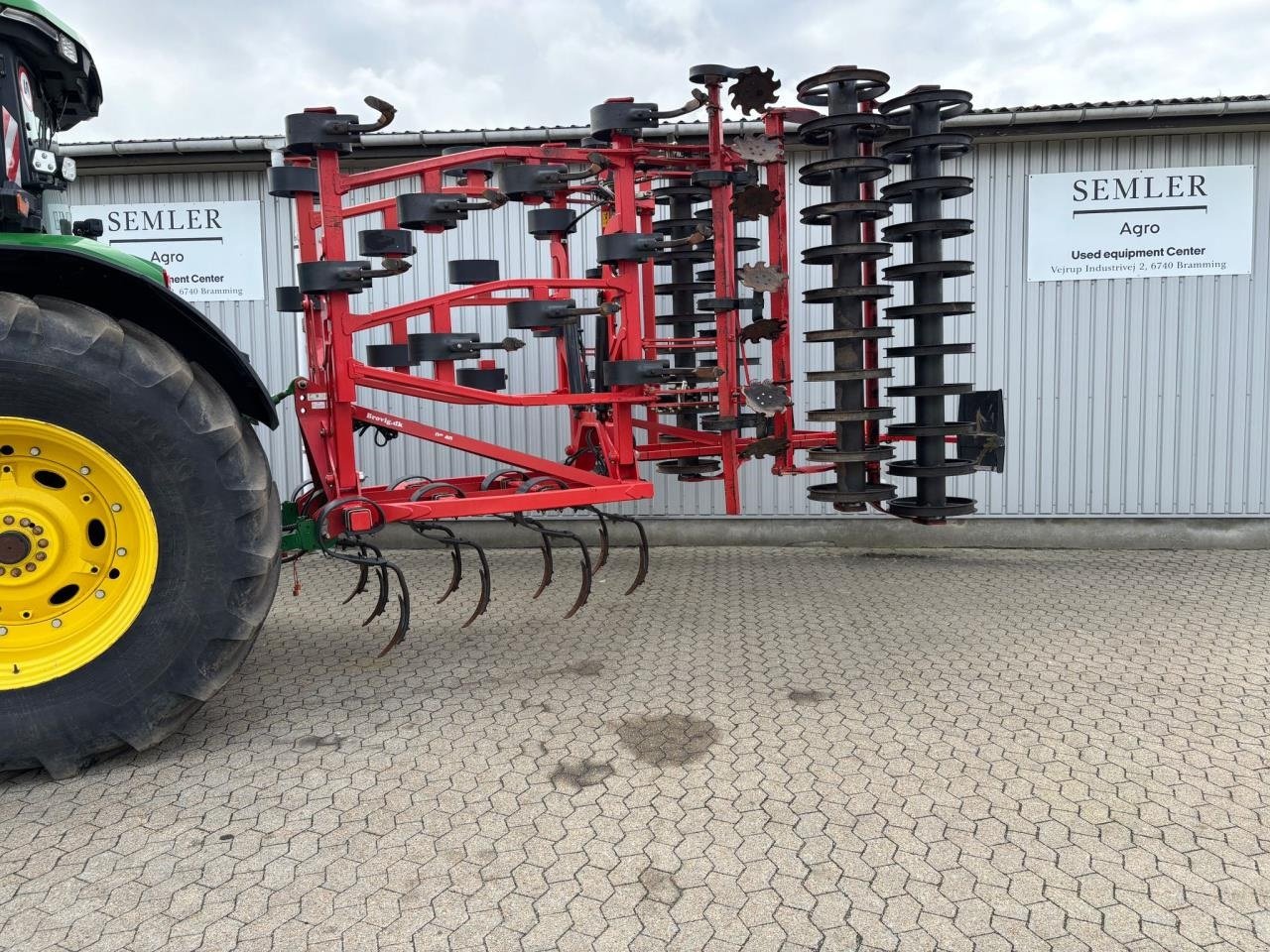 Zinkenrotor (Ackerbau) van het type Kverneland Turbo 5000F, Gebrauchtmaschine in Bramming (Foto 4)