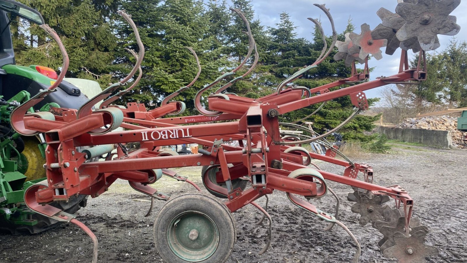 Zinkenrotor (Ackerbau) tipa Kverneland Turbo II 19 tds., Gebrauchtmaschine u øster ulslev (Slika 2)