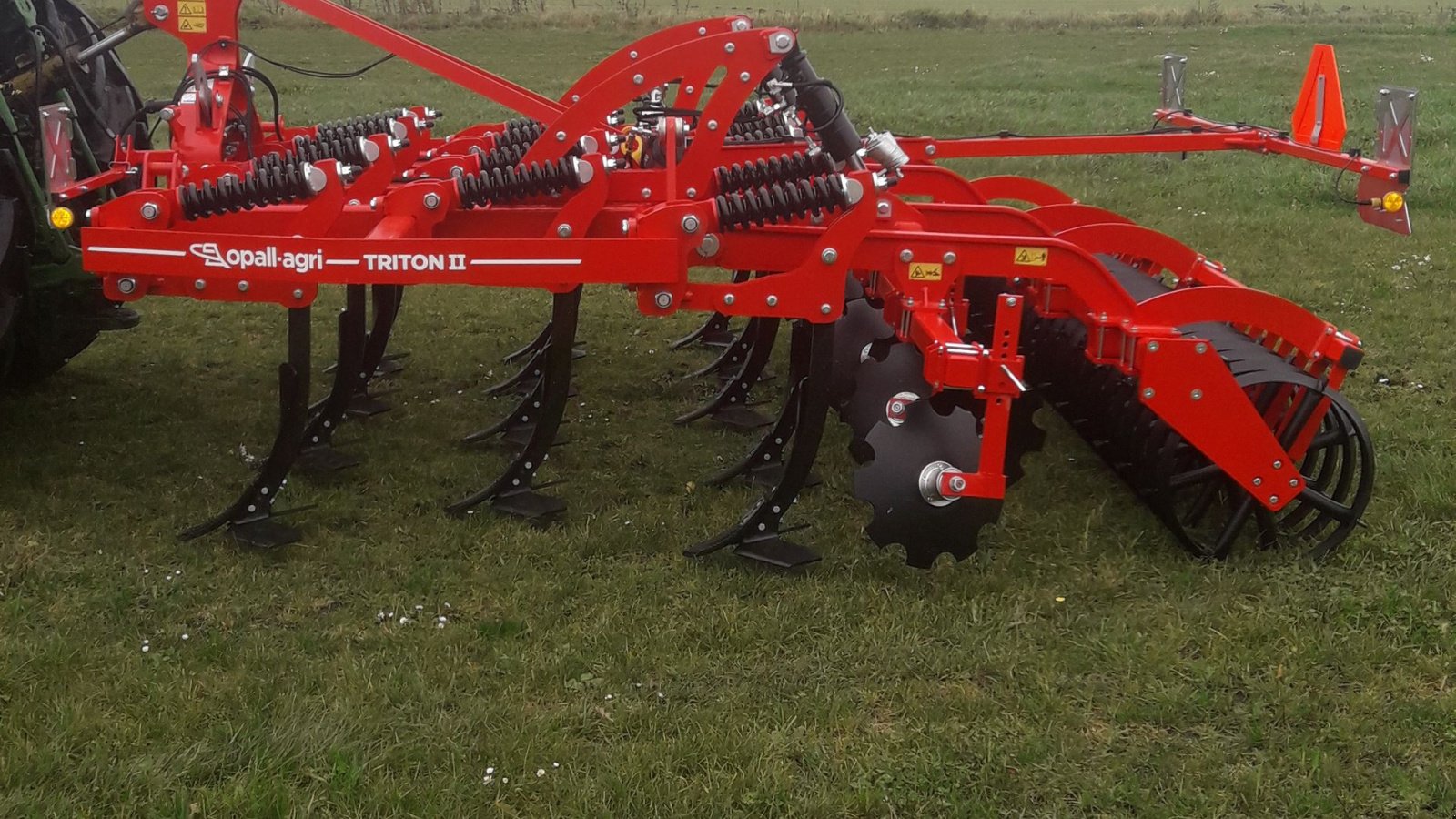 Zinkenrotor (Ackerbau) от тип Opall-Agri Triton 2 13 Tands, Gebrauchtmaschine в Tønder (Снимка 1)