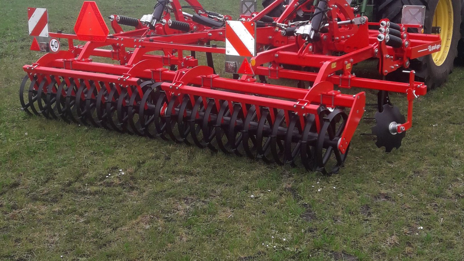 Zinkenrotor (Ackerbau) от тип Opall-Agri Triton 2 13 Tands, Gebrauchtmaschine в Tønder (Снимка 3)