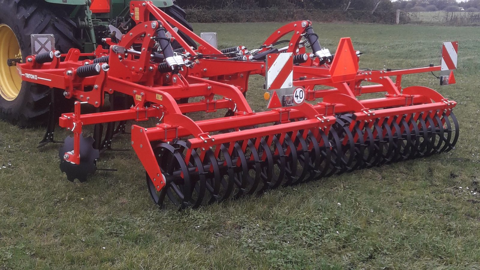 Zinkenrotor (Ackerbau) от тип Opall-Agri Triton 2 13 Tands, Gebrauchtmaschine в Tønder (Снимка 2)