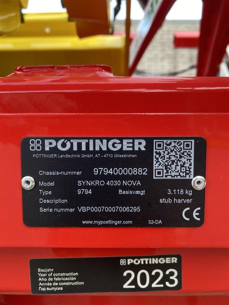 Zinkenrotor (Ackerbau) tip Pöttinger Synkro 4030 Nova, Gebrauchtmaschine in Søllested (Poză 4)