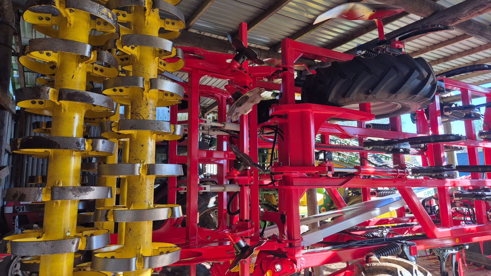 Zinkenrotor (Ackerbau) des Typs Pöttinger Terria 6040 med alt i udstyr, står som ny!, Gebrauchtmaschine in Skjern (Bild 2)