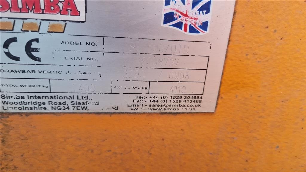 Zinkenrotor (Ackerbau) tip Simba SL500 DTD m/2 rk tallerkner, Gebrauchtmaschine in Hadsund (Poză 21)