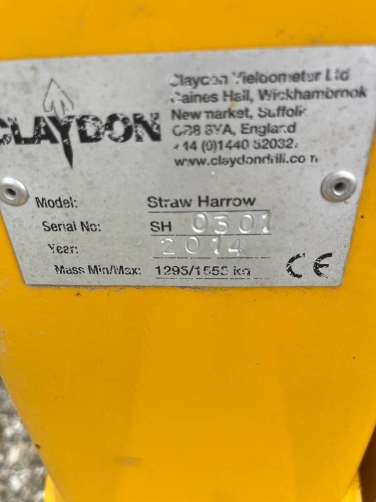 Zinkenrotor (Ackerbau) tipa Sonstige Claydon 7.5m Straw Harrow, Gebrauchtmaschine u Ringe (Slika 5)