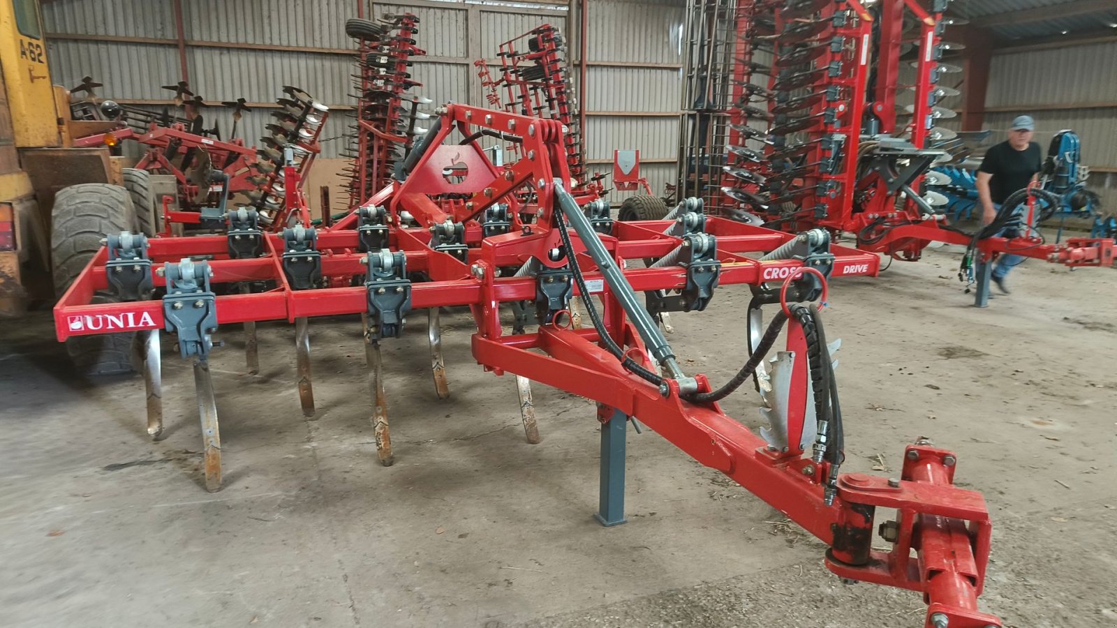 Zinkenrotor (Ackerbau) от тип Unia Cross Drive 4 m, Gebrauchtmaschine в Hadsund (Снимка 4)