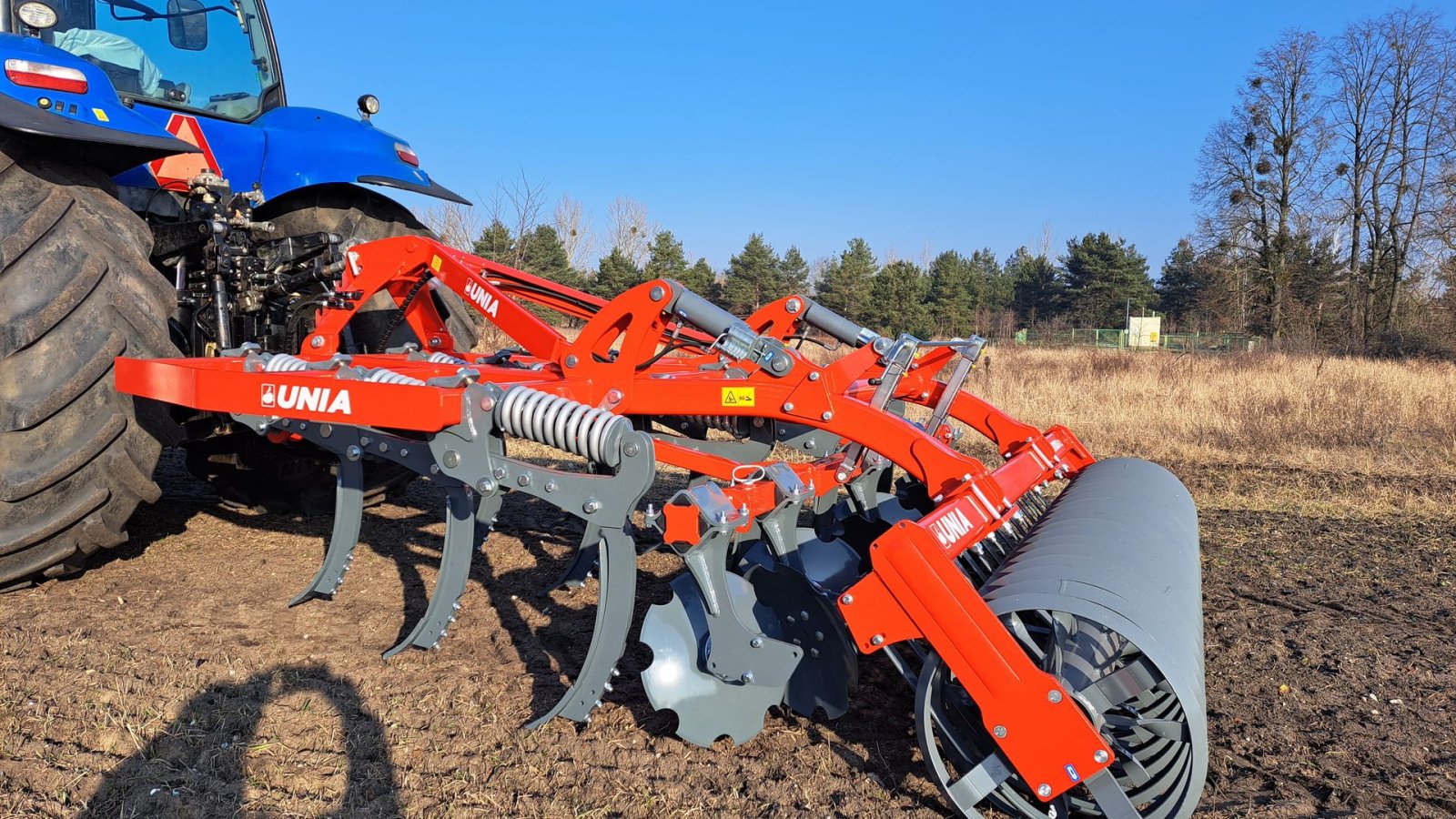 Zinkenrotor (Ackerbau) от тип Unia Cross II 3 m Dybdekultivator, Gebrauchtmaschine в Hadsund (Снимка 4)