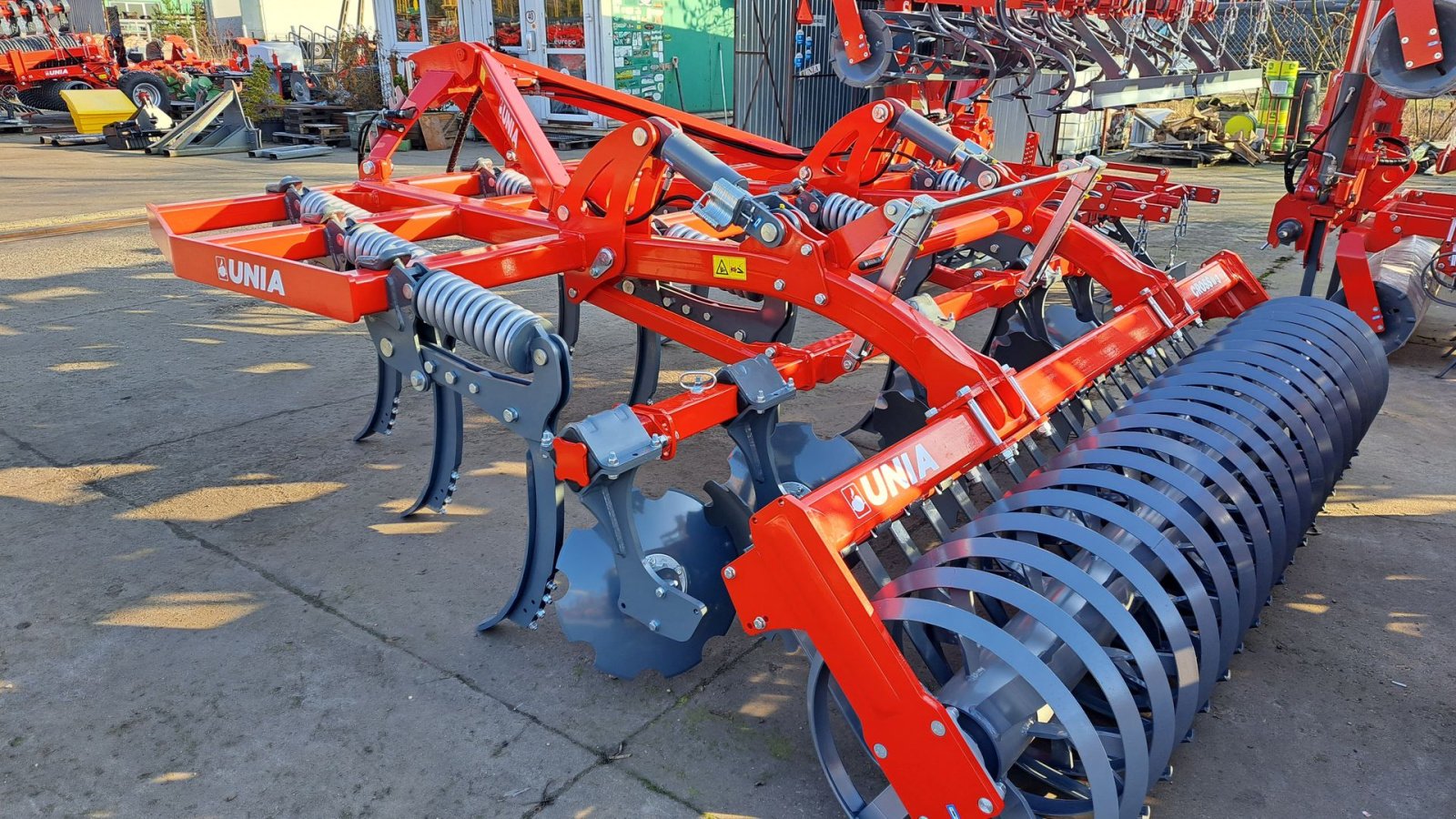 Zinkenrotor (Ackerbau) от тип Unia Cross II 3 m Dybdekultivator, Gebrauchtmaschine в Hadsund (Снимка 7)