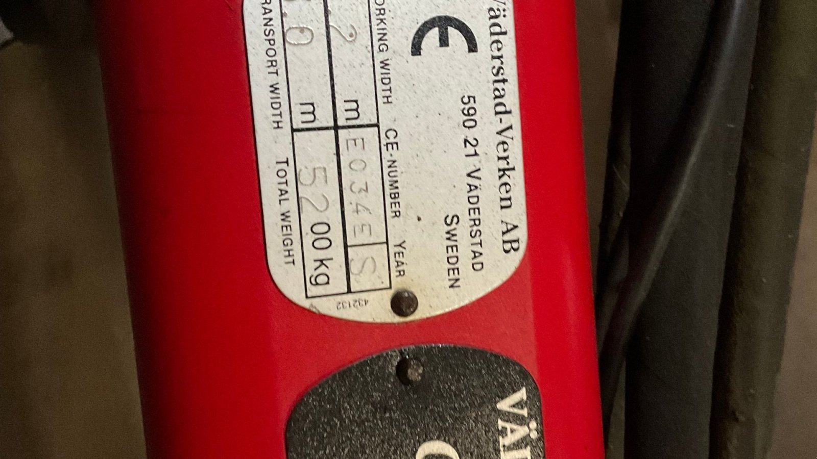 Zinkenrotor (Ackerbau) typu Väderstad CULTUS CS 420 Stubharve, Gebrauchtmaschine w Maribo (Zdjęcie 6)