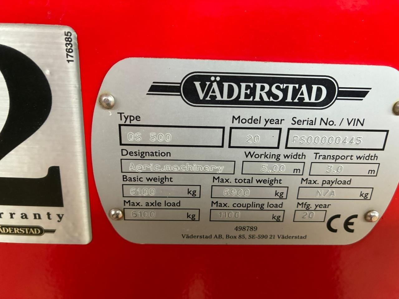 Zinkenrotor (Ackerbau) za tip Väderstad OPUS OS 500, Gebrauchtmaschine u Videbæk (Slika 2)