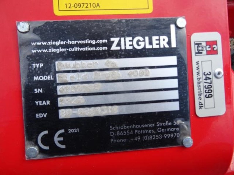 Zinkenrotor (Ackerbau) типа Ziegler Sonstiges, Gebrauchtmaschine в Ribe (Фотография 4)